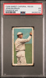 John Mcgraw 1909-11 T206 Sweet Caporal 150/30 Finger In Air PSA 1.5 Fair