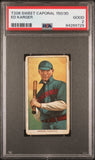 Ed Karger 1909-11 T206 Sweet Caporal 150/30 PSA 2 Good