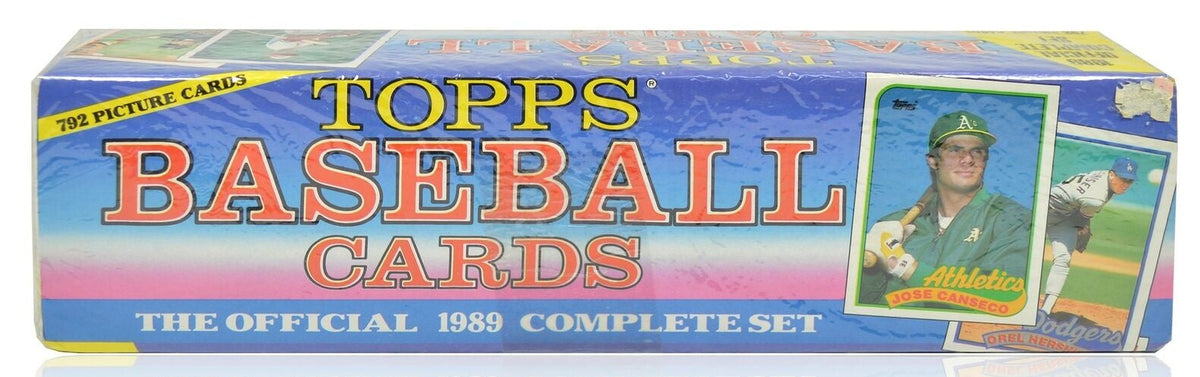 1989 Topps Factory Set (Colorful Box)