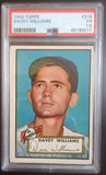 Davey Williams 1952 Topps #316 PSA 1.5