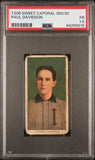 Paul Davidson 1909-11 T206 Sweet Caporal 350/30 PSA 1.5 Fair