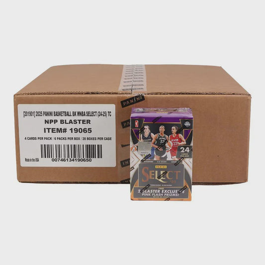 2025 Panini Select WNBA Basketball Retail Blaster - 20 Box Case