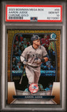 Aaron Judge 2023 Bowman Mega Gold Refractor #50/50 PSA 10 Gem Mint