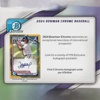 2024 Bowman Chrome Baseball HTA Choice Box