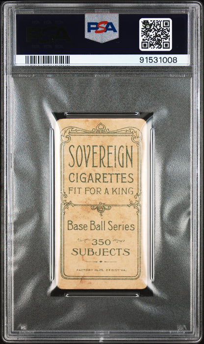 George Merritt 1909-11 T206 Soverign 350 PSA 1 Poor