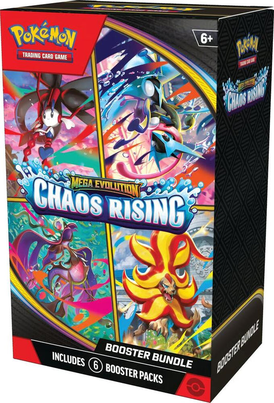 Pokemon ME04 Mega Evolution Chaos Rising Booster Bundle