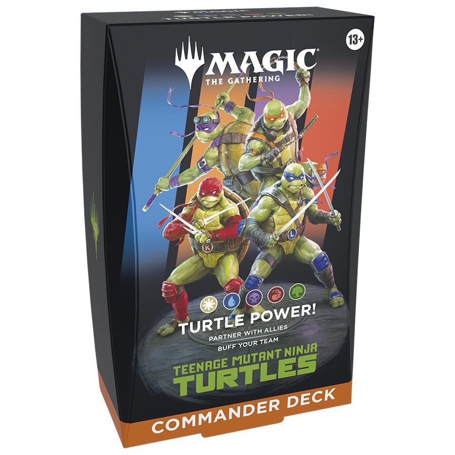 Magic The Gathering Teenage Mutant Ninja Turtle Commander Deck