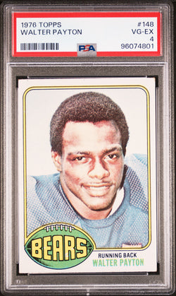 Walter Payton 1976 Topps Rookie #148 PSA 4 Vg-Ex 4801