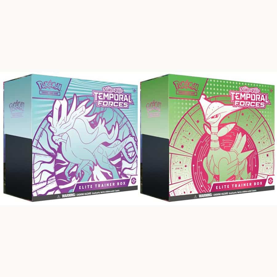 Pokemon Scarlet and Violet Temporal Forces Elite Trainer Box