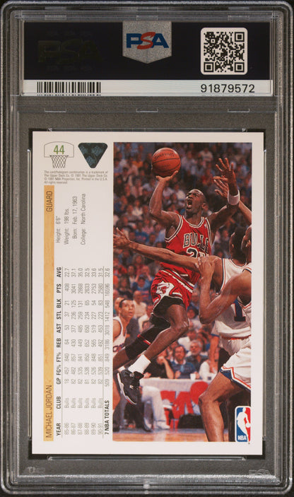 Michael Jordan 1991 Upper Deck #44 PSA 10 Gem Mint
