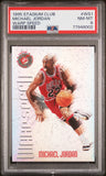 Michael Jordan 1995-96 Stadium Club #WS1 Warp Speed PSA 8 Near Mint-Mint 6002