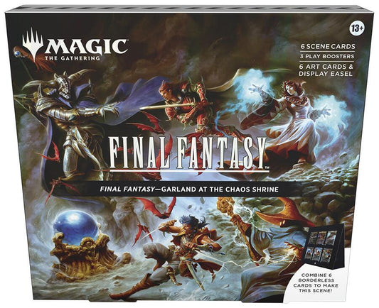 Magic The Gathering Final Fantasy Scene Box (Garland at the Chaos Shrine)
