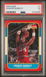 Charles Barkley 1986 Fleer #7 PSA 5 Ex