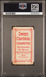 Johnny Bates 1909-11 T206 Sweet Caporal 150/30 PSA 2.5 Good+