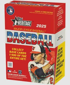 2025 Topps Heritage Baseball Value Box