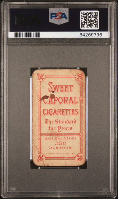 Doc Casey 1909-11 T206 Sweet Caporal 350/30 PSA 1 Poor