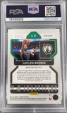 Jaylen Brown 2021 Panii Prizm #97 NBA 75th Diamond Prizm #3/75 PSA 10 Gem Mint