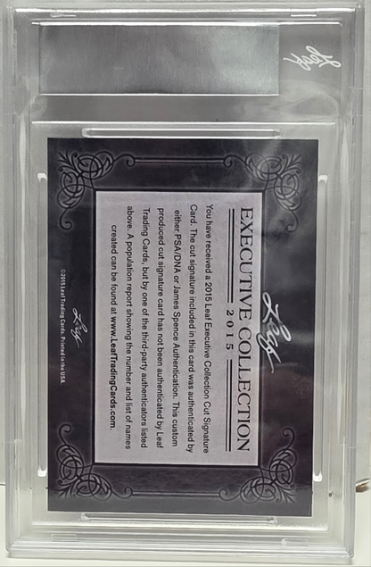 Connor McDavid 2015 Leaf Collection Rookie Autograph
