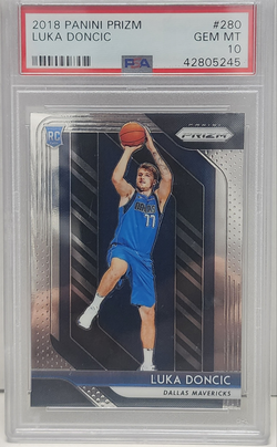 Luka Doncic 2018 Panini Prizm RC #280 PSA 10 Gem Mint