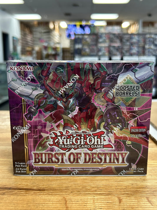 Yu-Gi-Oh Burst of Destiny Booster Box