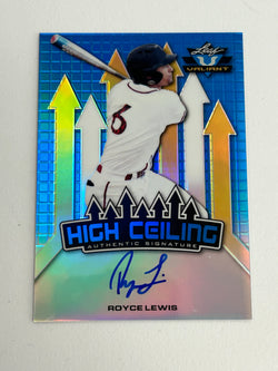 Royce Lewis 2017 Leaf Valiant High Ceiling Auto #27/35