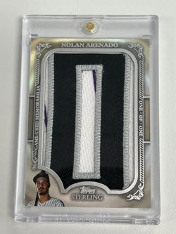 Nolan Arenado 2020 Topps Sterling Letter Patch #1/1