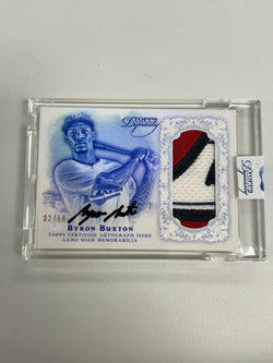 Byron Buxton 2015 Topps Dynasty Encased Patch Auto #2/10