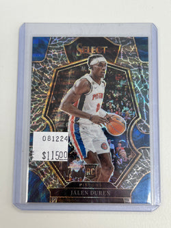 Jalen Duren 2022 Panini Select #176 Elephant Prizm