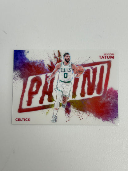 Jayson Tatum 2024 Panini National VIP Color Blast #7/44