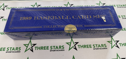1989 Topps Tiffany Baseball Factory Set