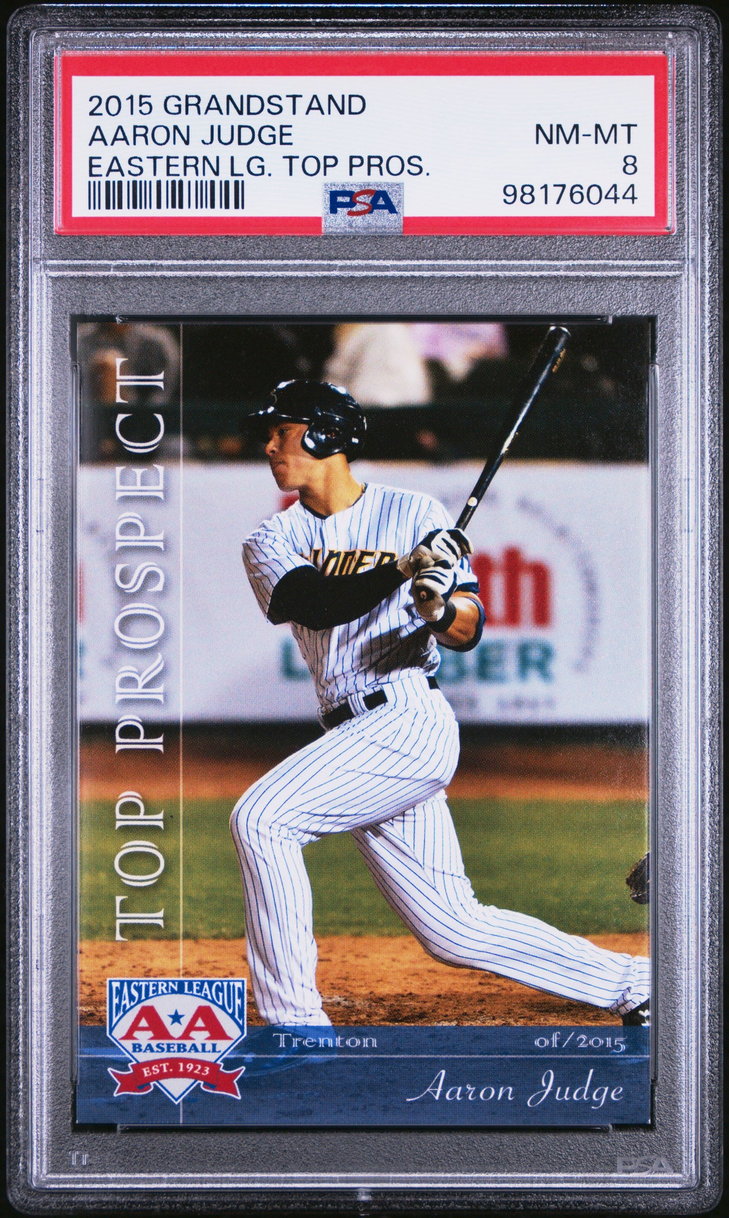 Aaron Judge 2015 Grandstand Top Prospect PSA 8 Nm-Mint