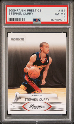 Stephen Curry 2009 Panini Prestige Rookie #157 PSA 6 Ex-Mint