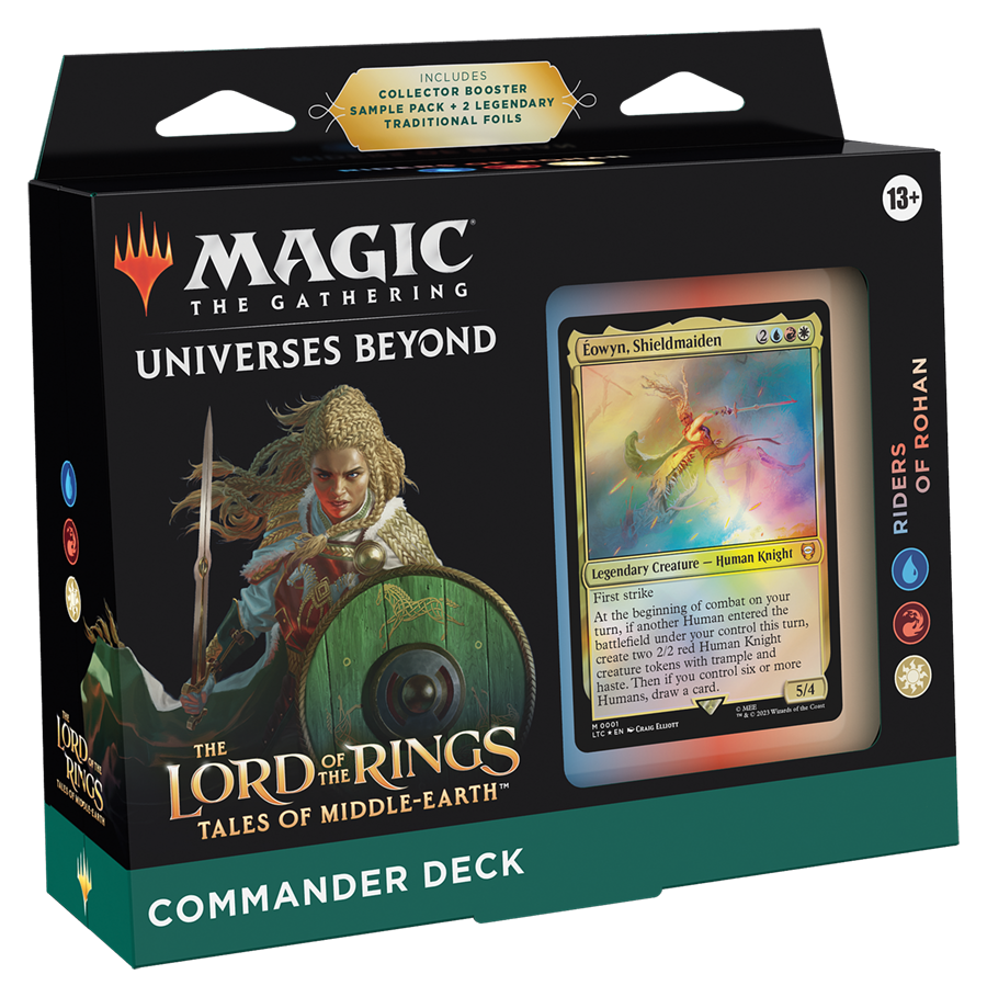 Magic The Gathering The Lord of the Rings Tales of Middle Earth Commander Deck -  Riders of Rohan