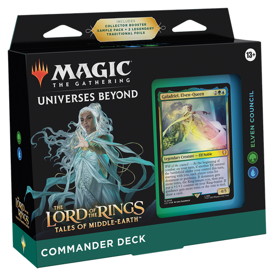 Magic The Gathering The Lord of the Rings Tales of Middle Earth Commander Deck - Elven Council