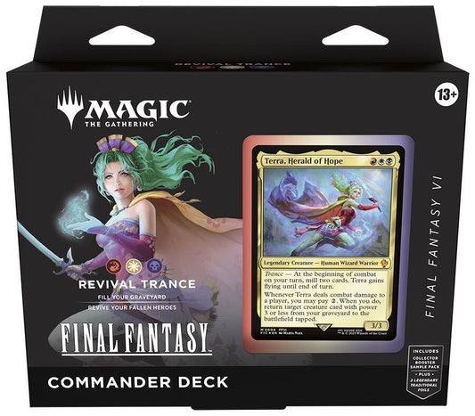 Magic The Gathering Final Fantasy Commander Deck: Revival Trance