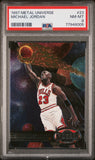 Michael Jordan 1997 Metal Universe #23 PSA 8 Nm-Mint