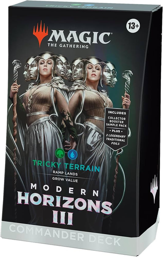Magic The Gathering Modern Horizons III Commander Deck - Tricky Terrain