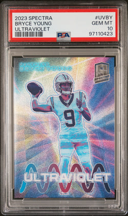 Bryce Young 2023 Spectra Ultraviolet #UVBY PSA 10 Gem Mint