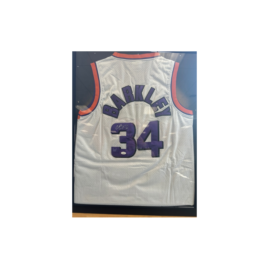 Charles Barkley  Signed Adidas Hardwood Classic Jersey