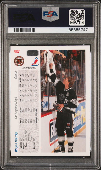 Wayne Gretzky 1991 Upper Deck #437 PSA 10 Gem Mint