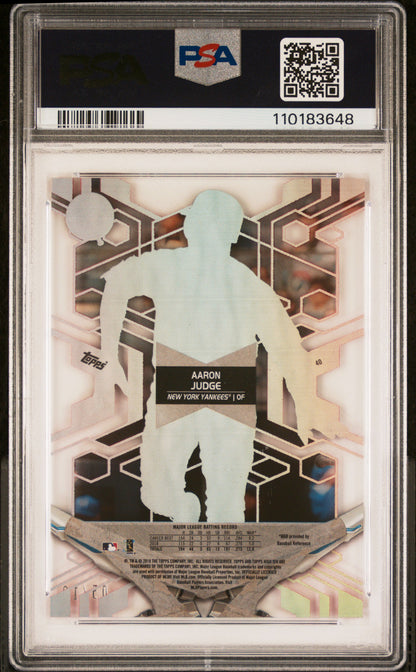 Aaron Judge 2019 Topps High Tek Red #6/10 PSA 10 Gem Mint