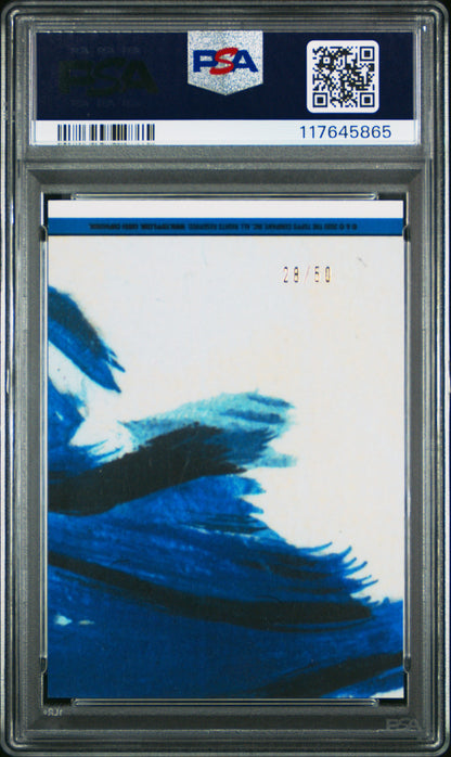 Warmin Norman 2020 Topps GPK Chrome Gold Refractor #28/50 PSA 10 Gem Mint