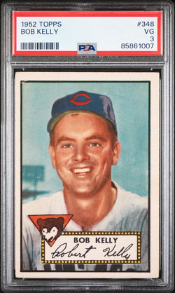 Bob Kelly 1952 Topps #348 PSA 3