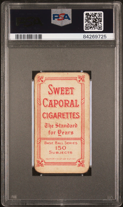 Ed Hahn 1909-11 T206 Sweet Caporal 150/30 PSA 1.5 Fair