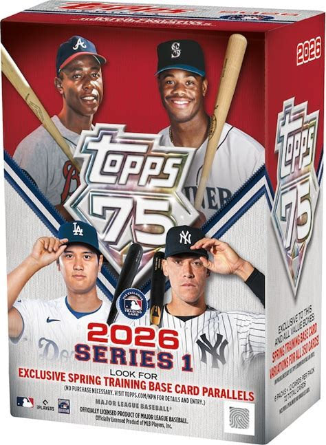 2026 Topps Series 1 Baseball Value Box
