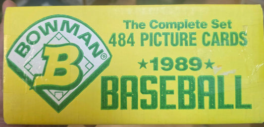 1989 Bowman Baseball Factory Set (Yellow Box)