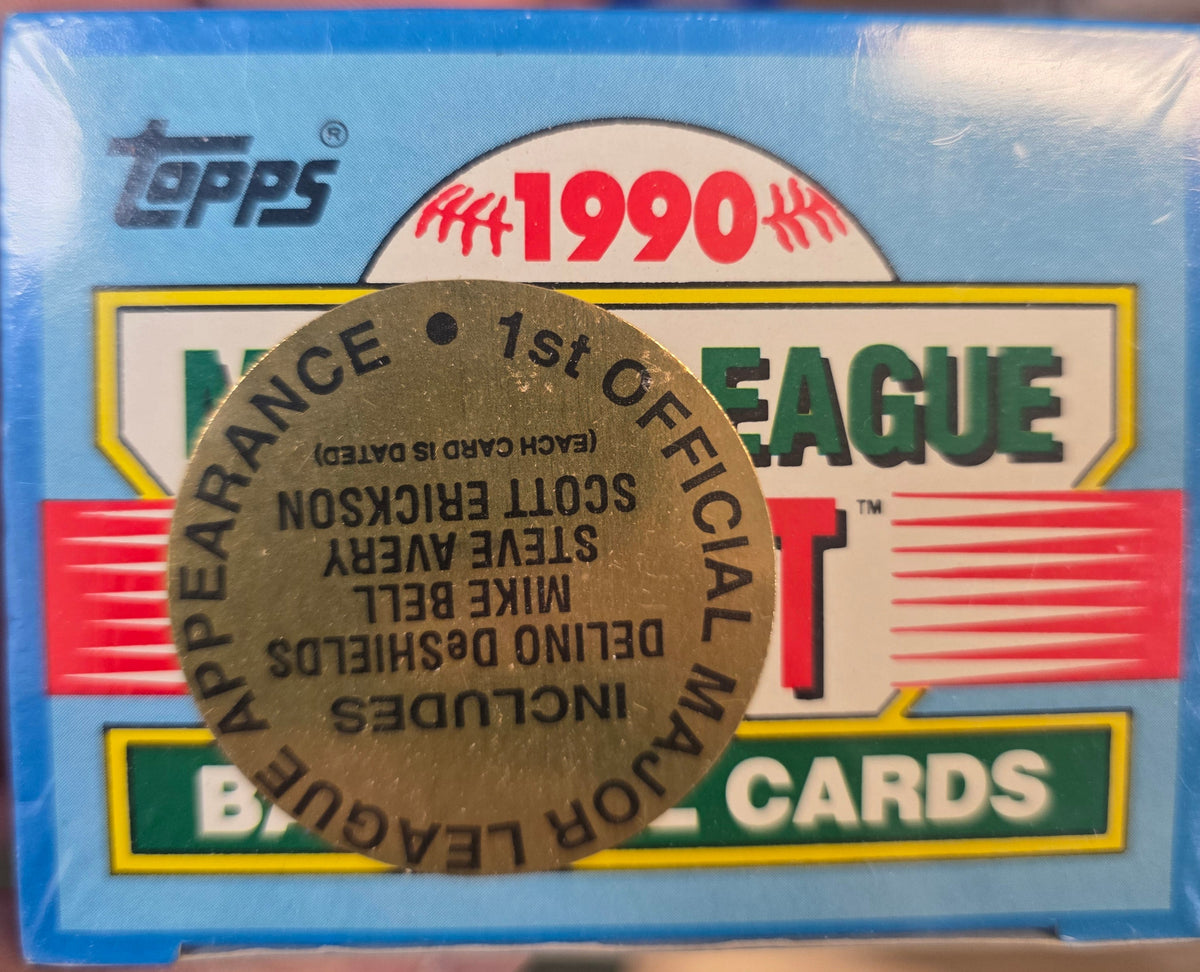 1990 Topps Major League Debut Baseball Factory Set