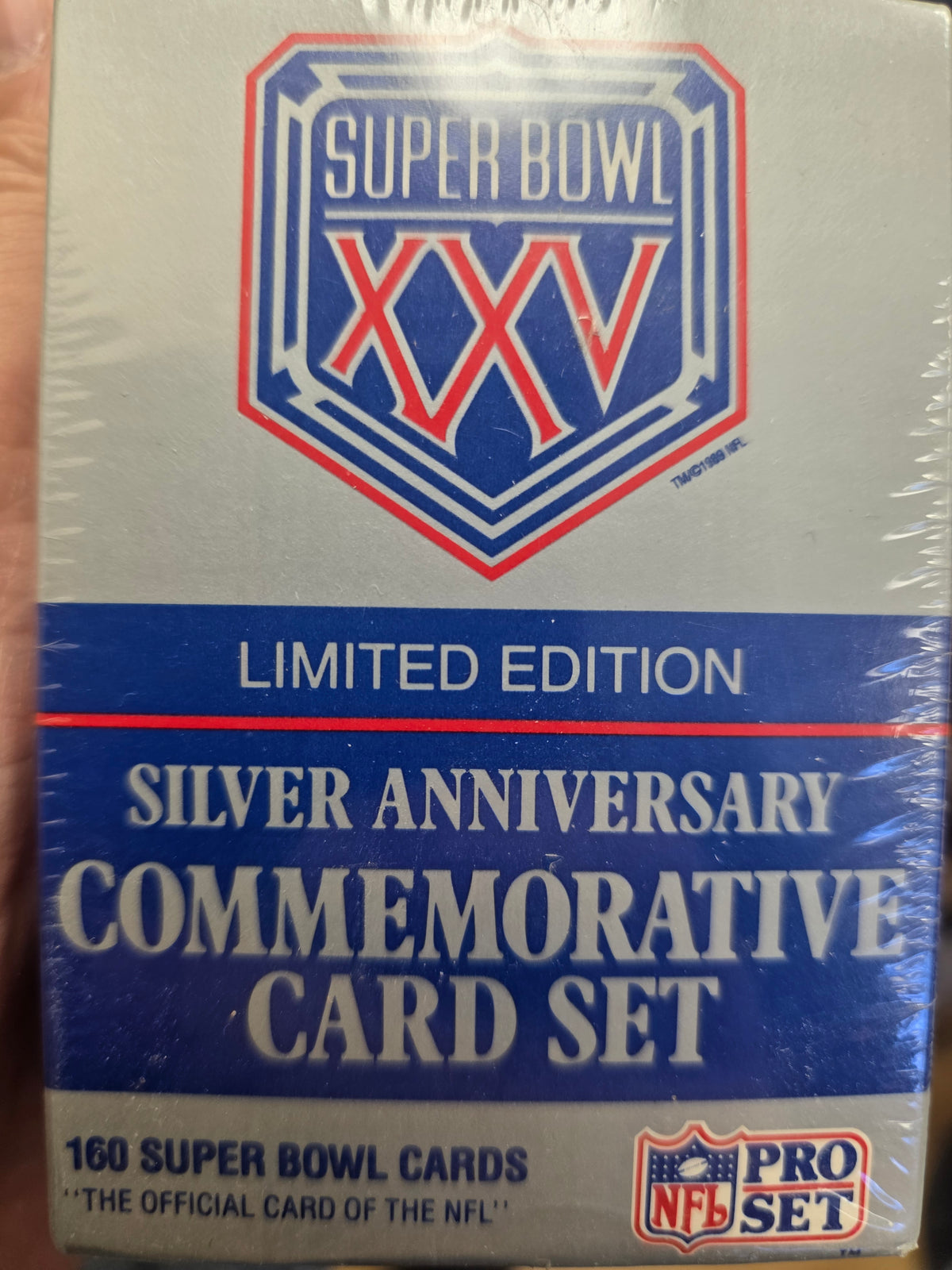 1990 Pro Set Super Bowl XXV 25 Commemorative Factory Set