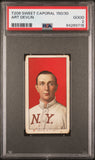 Art Devlin 1909-11 T206 Sweet Caporal 150/30 PSA 2 Good