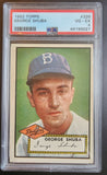 George Shuba 1952 Topps #326 PSA 4